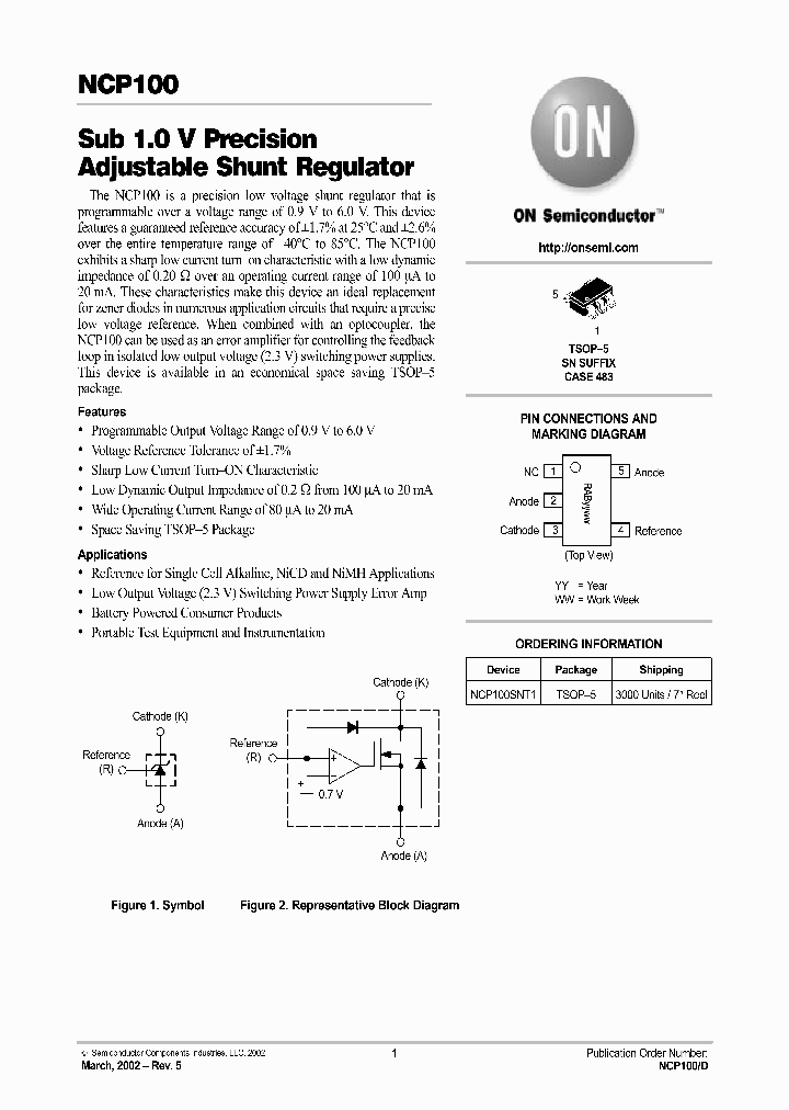 NCP100SNT1_459432.PDF Datasheet