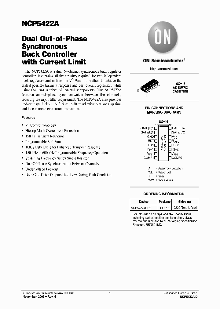 NCP5422A_470096.PDF Datasheet