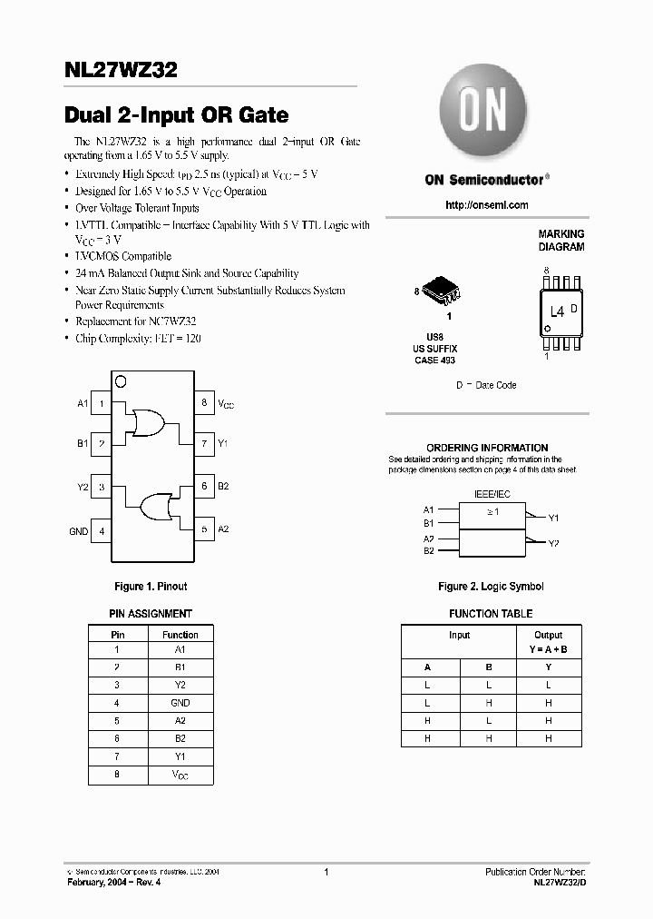 NL27WZ32US_437124.PDF Datasheet