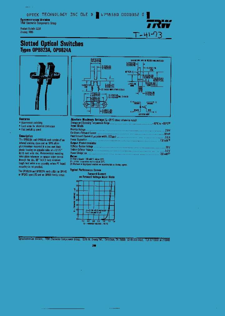 OPB823A_458659.PDF Datasheet