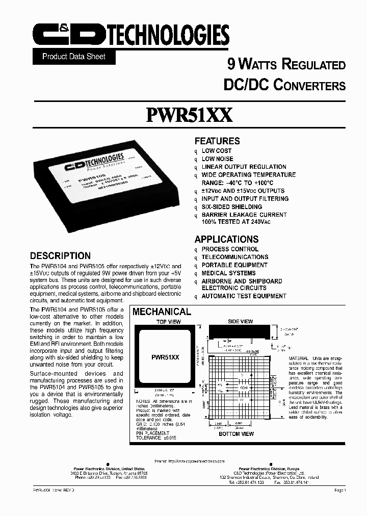PWR51XX_437617.PDF Datasheet