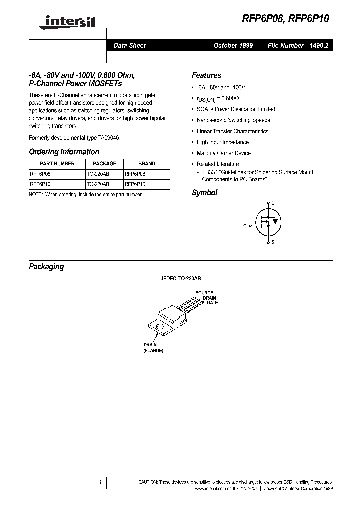 RFP6P10_478938.PDF Datasheet