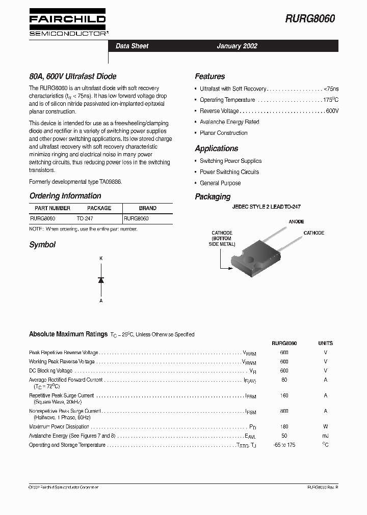 RURG8060_464173.PDF Datasheet