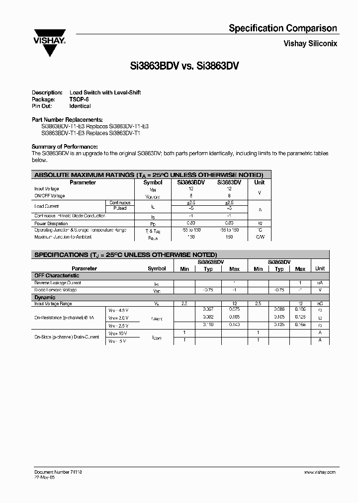 SI3863BDV_482159.PDF Datasheet