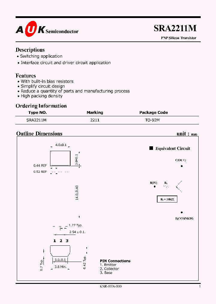 SRA2211M_456641.PDF Datasheet