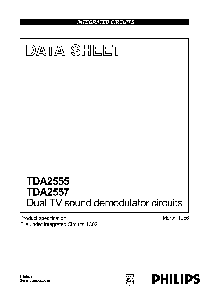TDA2555_483682.PDF Datasheet