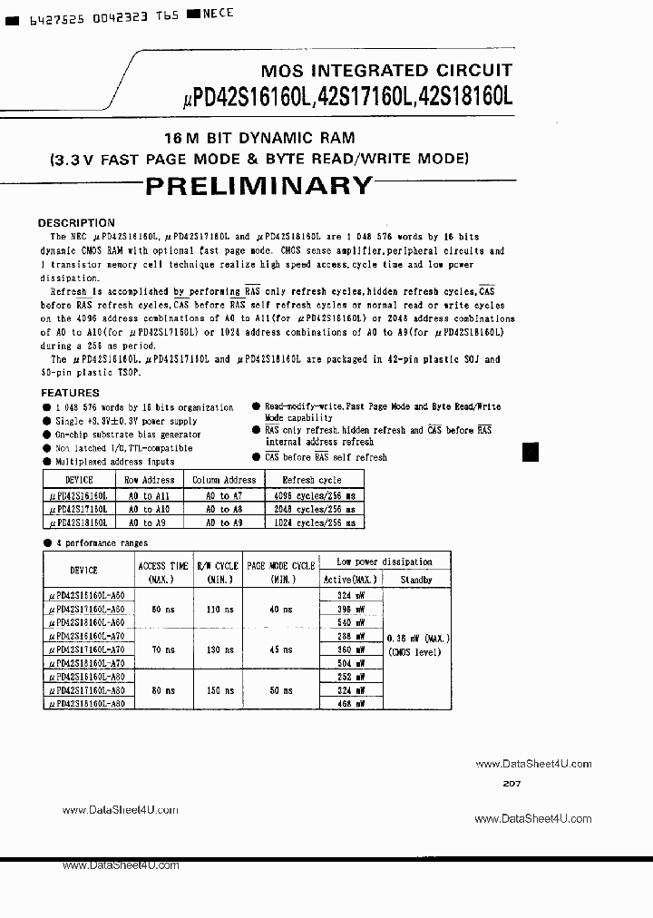 UPD42S18160L_447040.PDF Datasheet