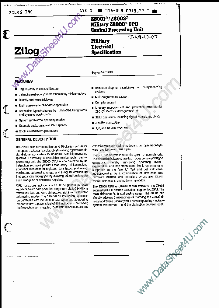 Z08001_444259.PDF Datasheet