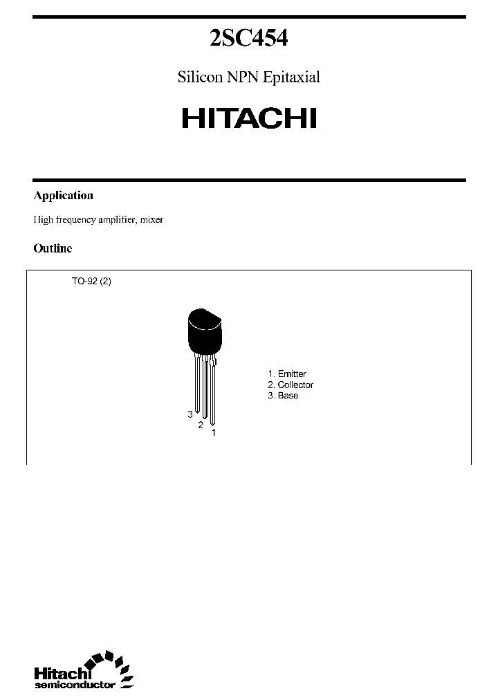 2SC454_487685.PDF Datasheet