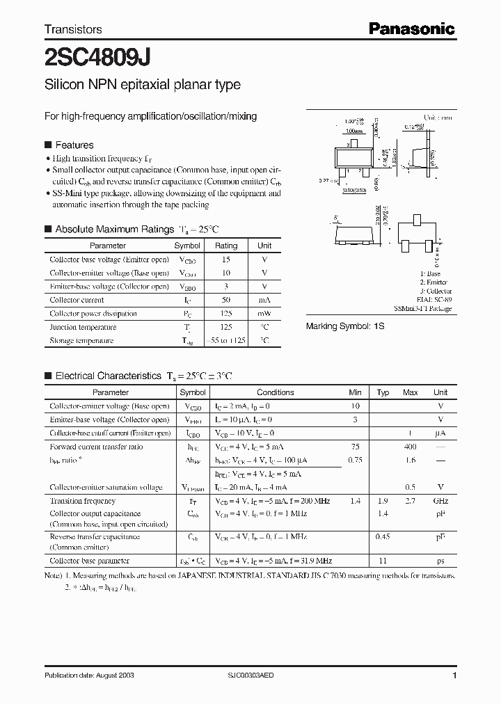 2SC4809J_531068.PDF Datasheet