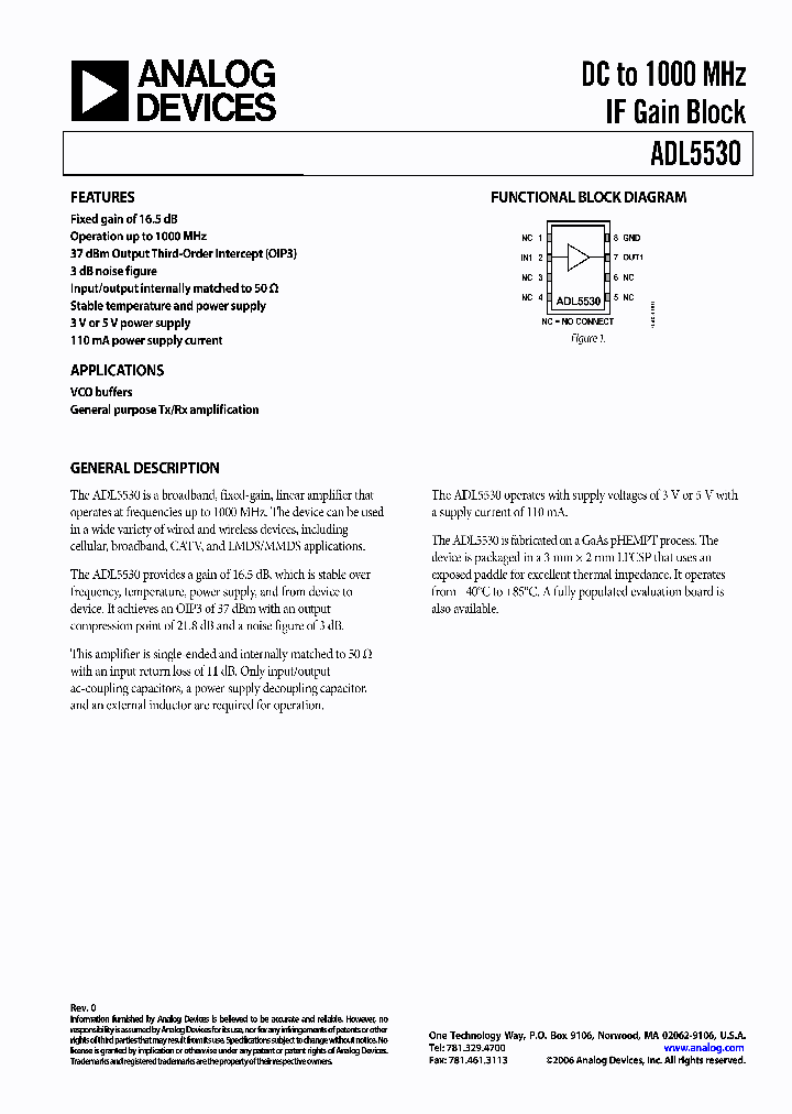 ADL5530_542915.PDF Datasheet