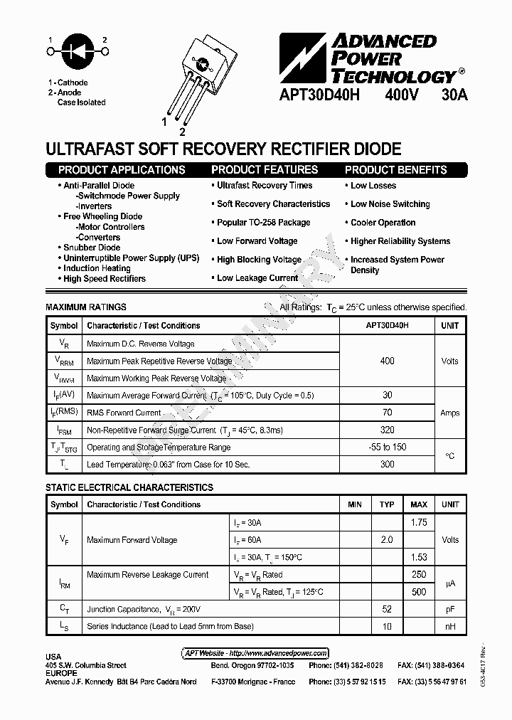 APT30D40H_497285.PDF Datasheet