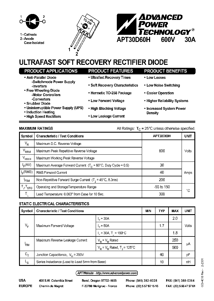 APT30D60H_497293.PDF Datasheet