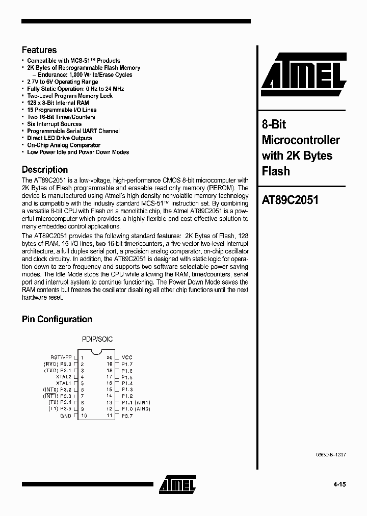 AT89C2051-12SI_493928.PDF Datasheet