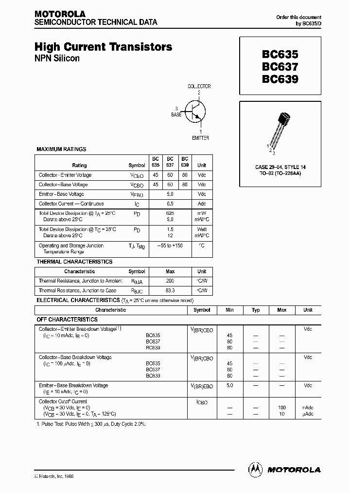 BC637_558350.PDF Datasheet
