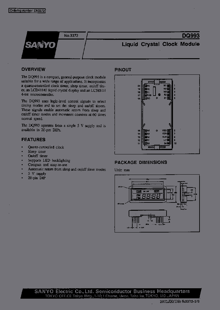 DQ993_541365.PDF Datasheet