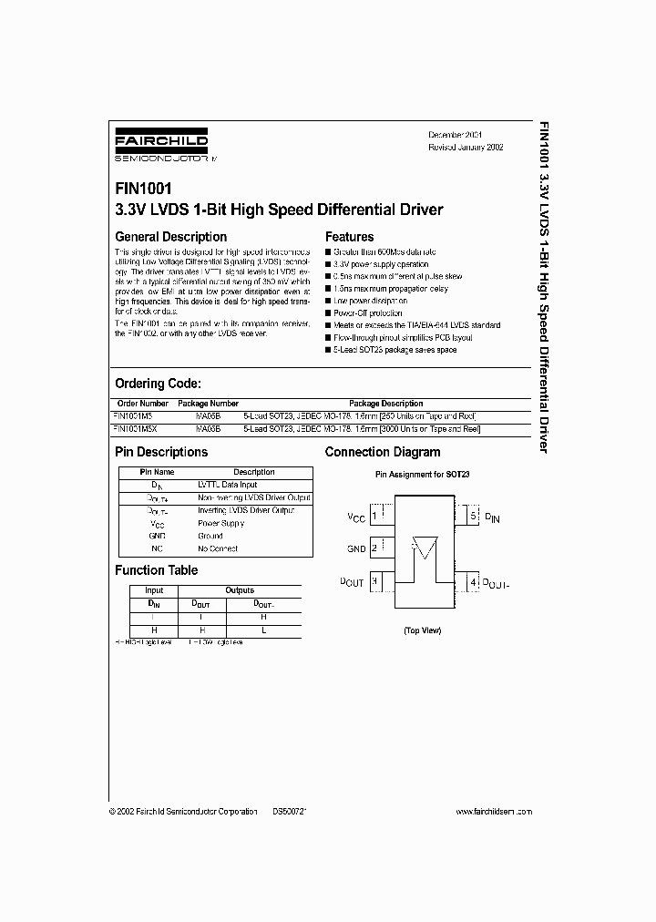 FIN1001_540661.PDF Datasheet