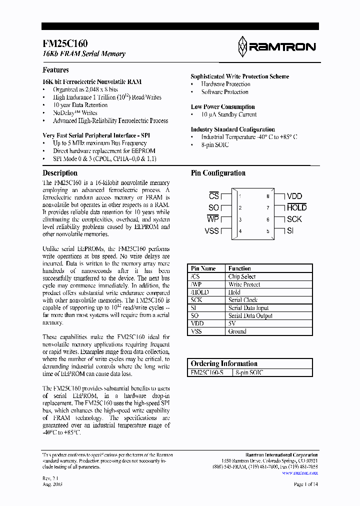 FM25C160-S_498148.PDF Datasheet