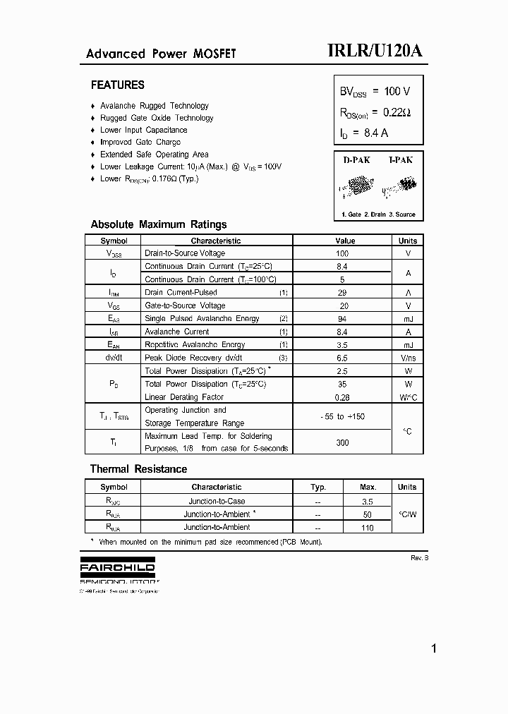 IRLRUB120A_488498.PDF Datasheet