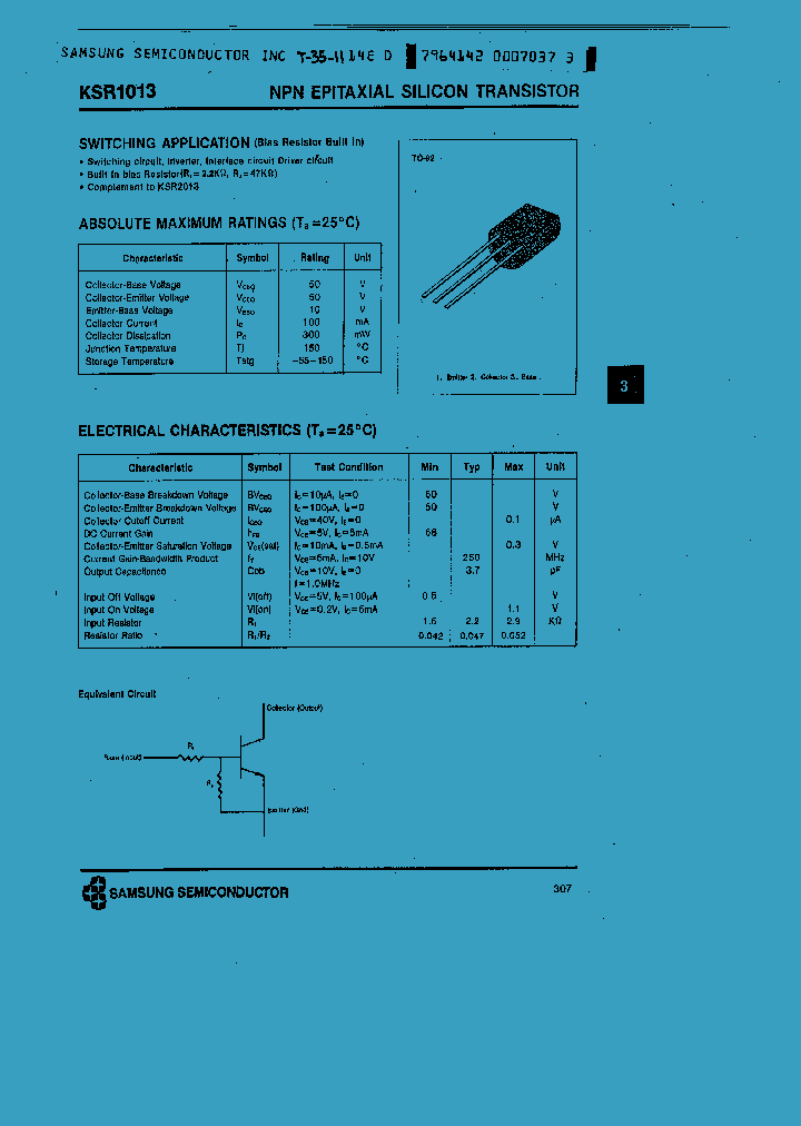 KSR1013_531354.PDF Datasheet