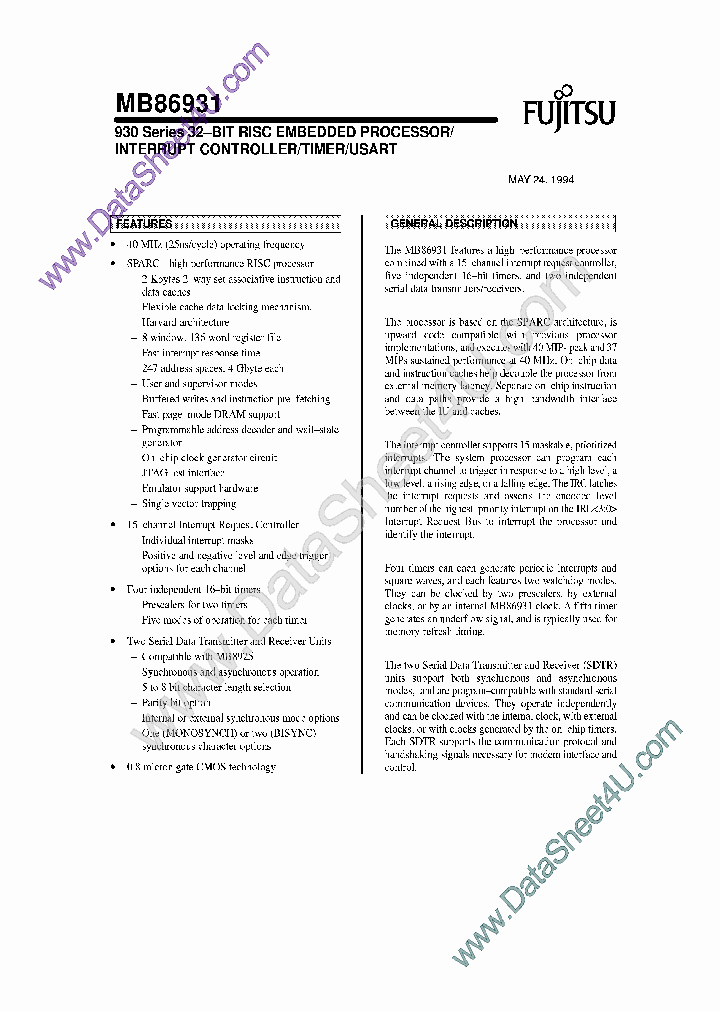 MB86931_527226.PDF Datasheet