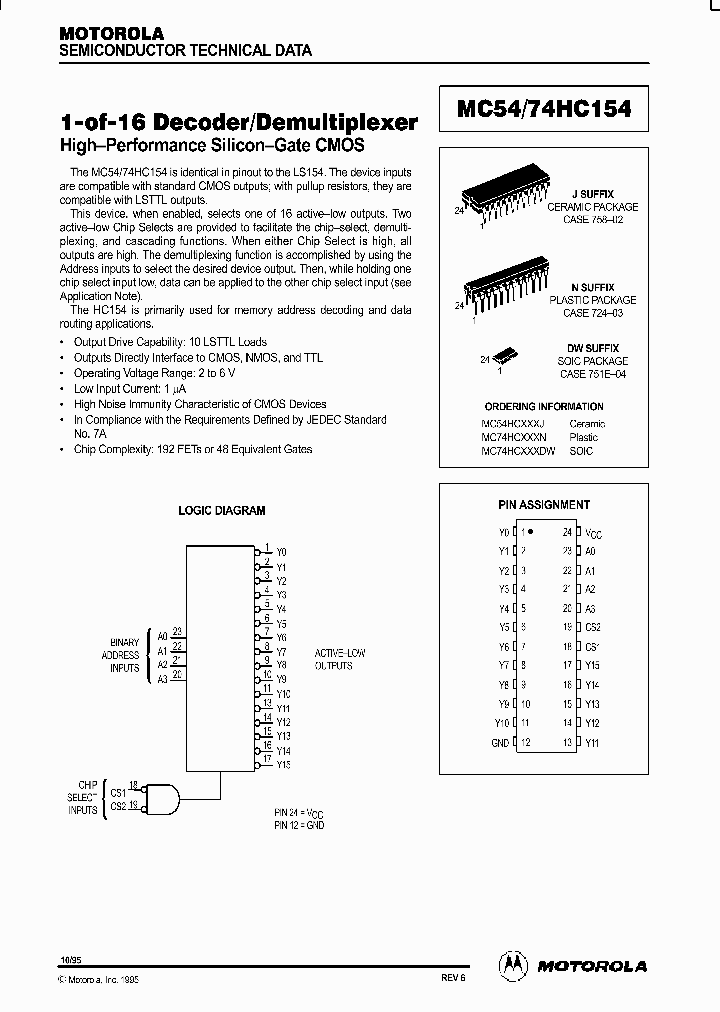 MC54HC154_543808.PDF Datasheet