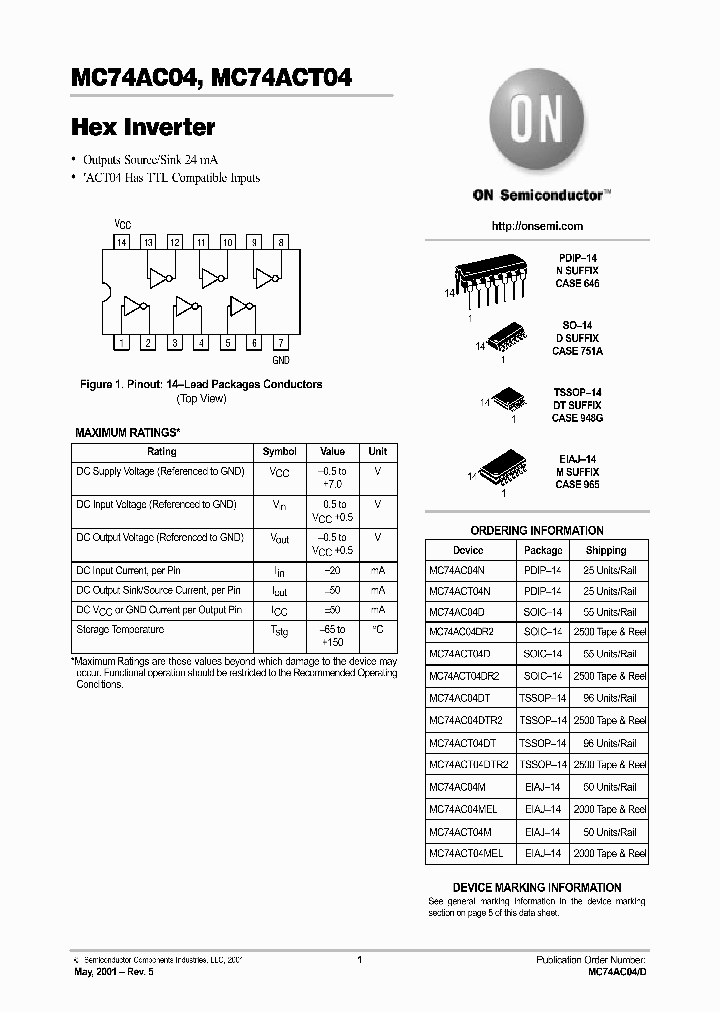 MC74AC04DTR2_553187.PDF Datasheet