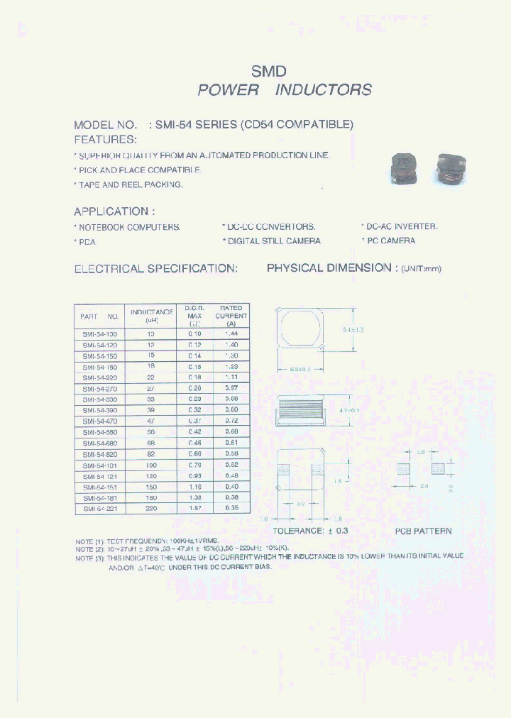 SMI-54-560_525137.PDF Datasheet