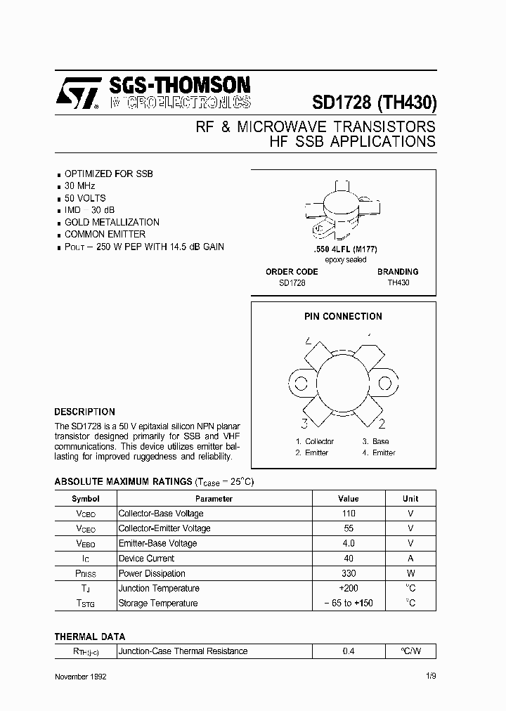 TH430_511918.PDF Datasheet