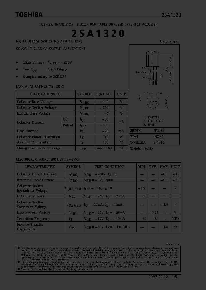 2SA1320_807239.PDF Datasheet