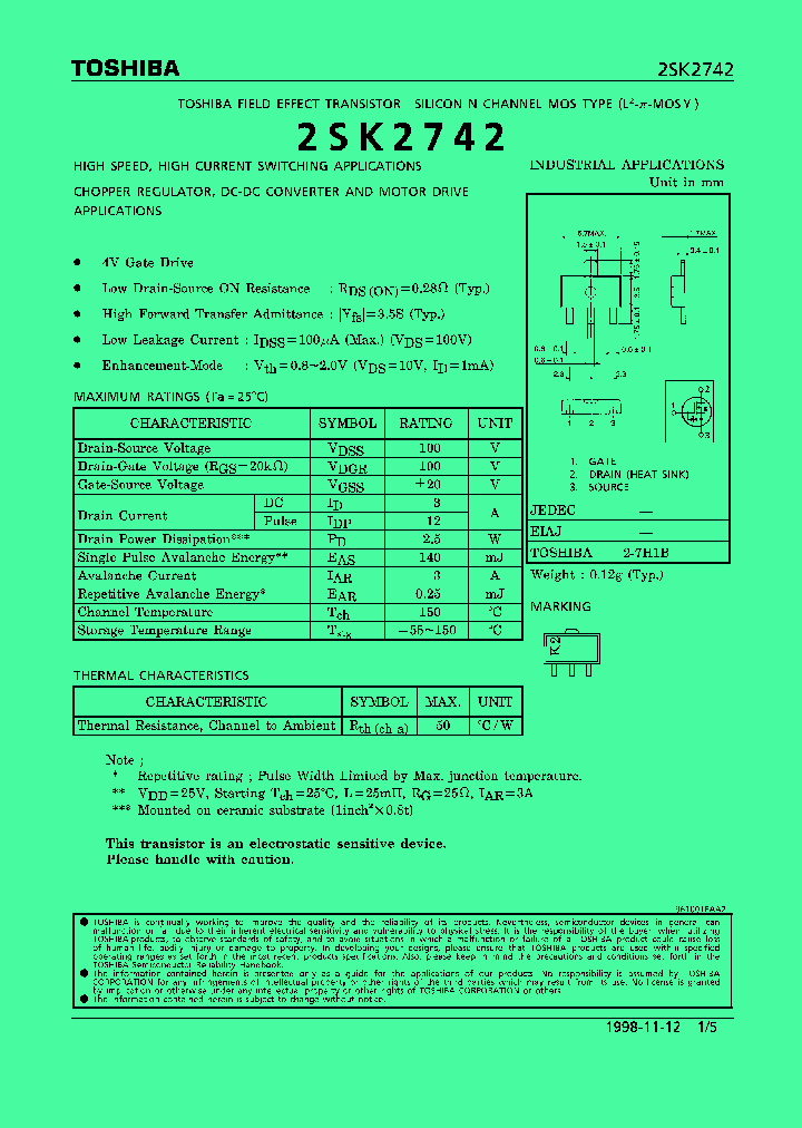 2SK2742_722626.PDF Datasheet