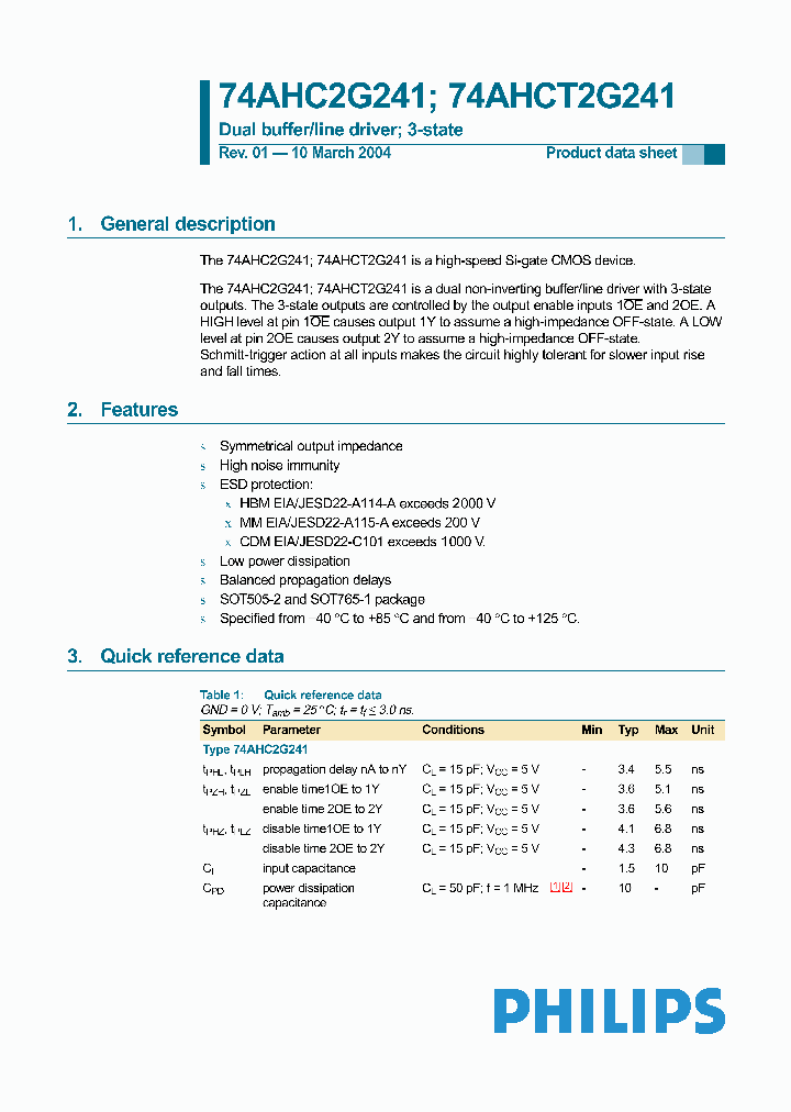 74AHCT2G241DC_776942.PDF Datasheet