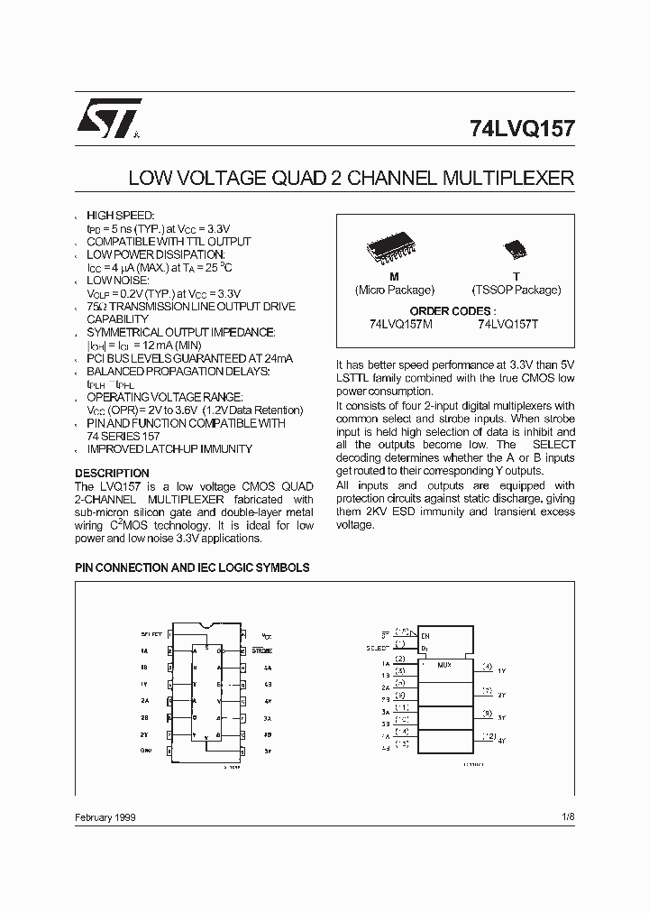 74LVQ157_664698.PDF Datasheet