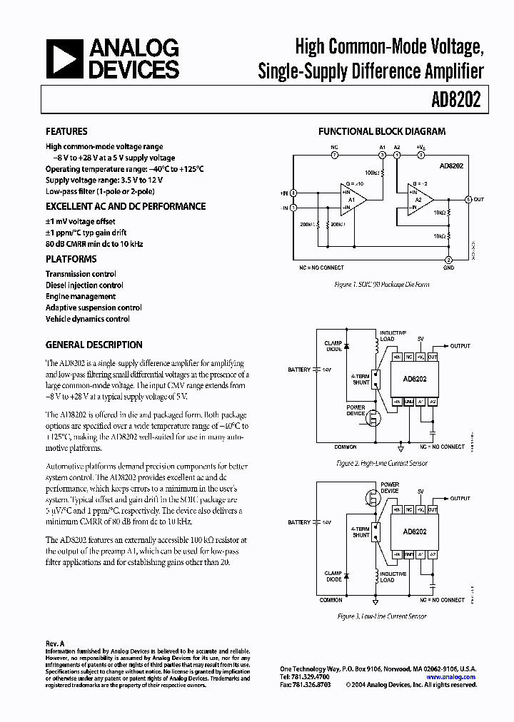 AD8202YR-REEL7_689577.PDF Datasheet