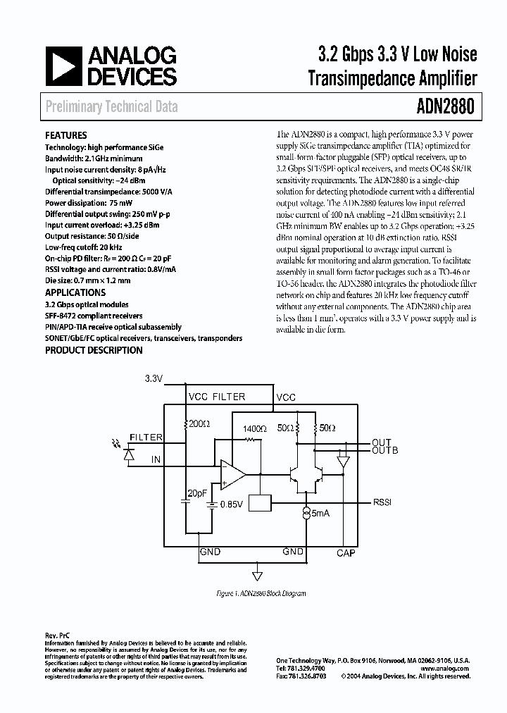 ADN2880XCHIPS_706091.PDF Datasheet