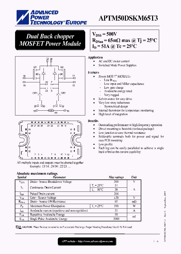 APTM50DSKM65T3_648239.PDF Datasheet