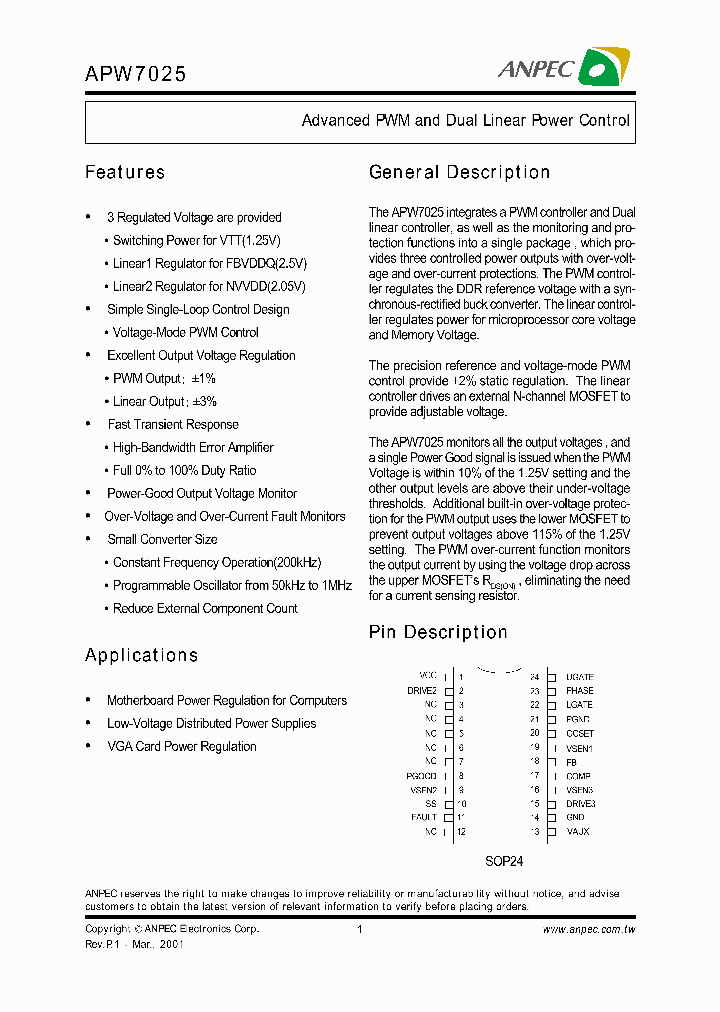 APW7025KC-TR_600722.PDF Datasheet