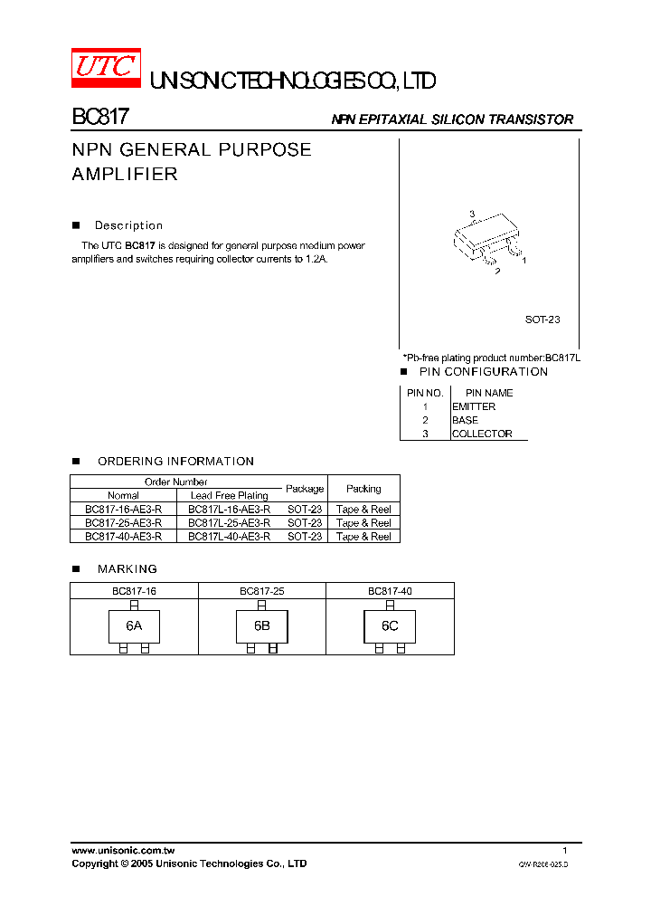 BC817-25-AE3-R_750438.PDF Datasheet