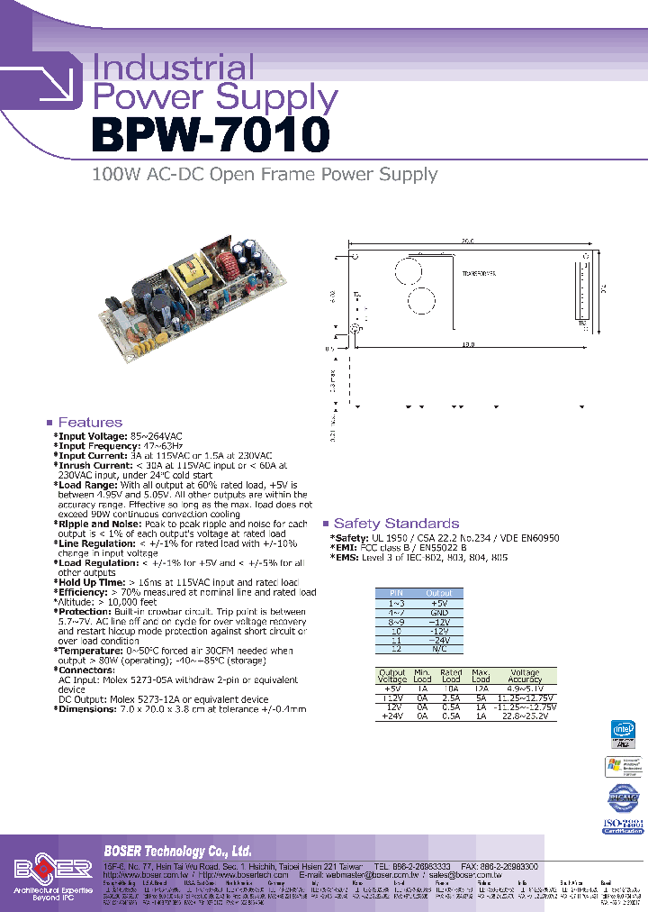 BPW-7010_729959.PDF Datasheet