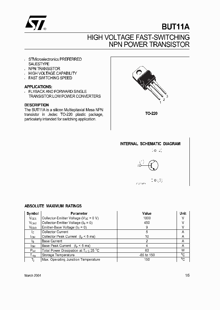 BUT11A04_736143.PDF Datasheet