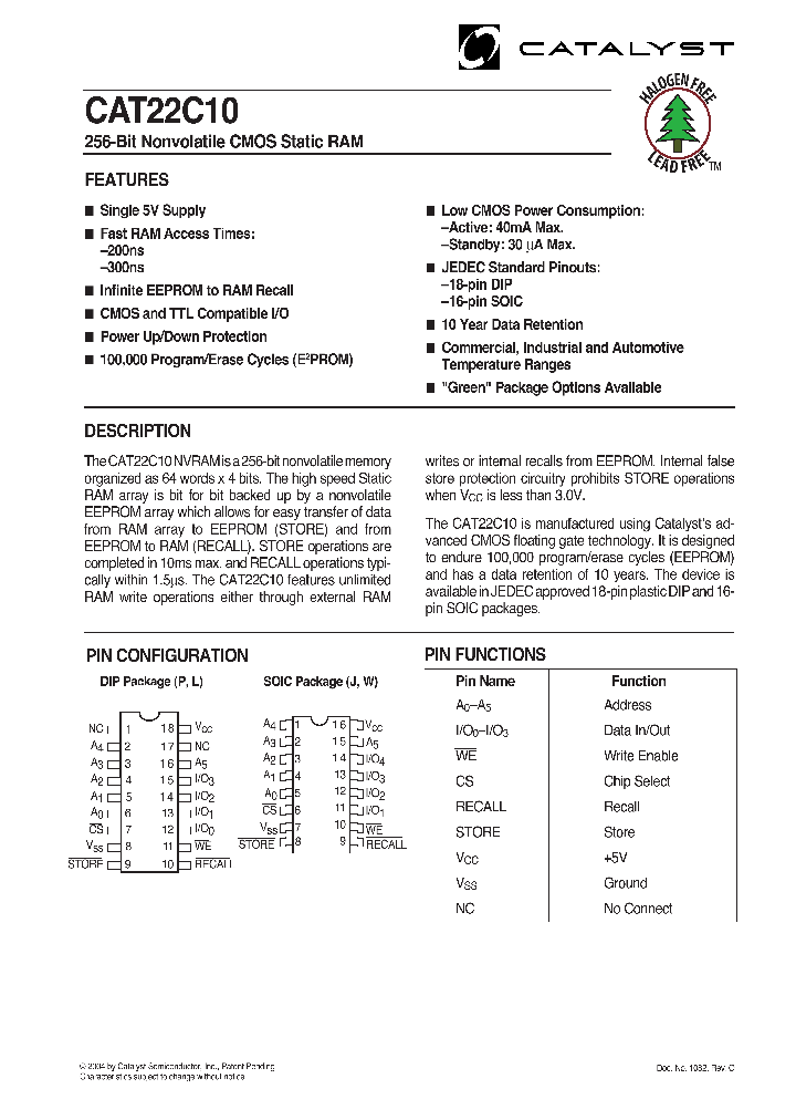 CAT22C10J-30-TE13_594578.PDF Datasheet