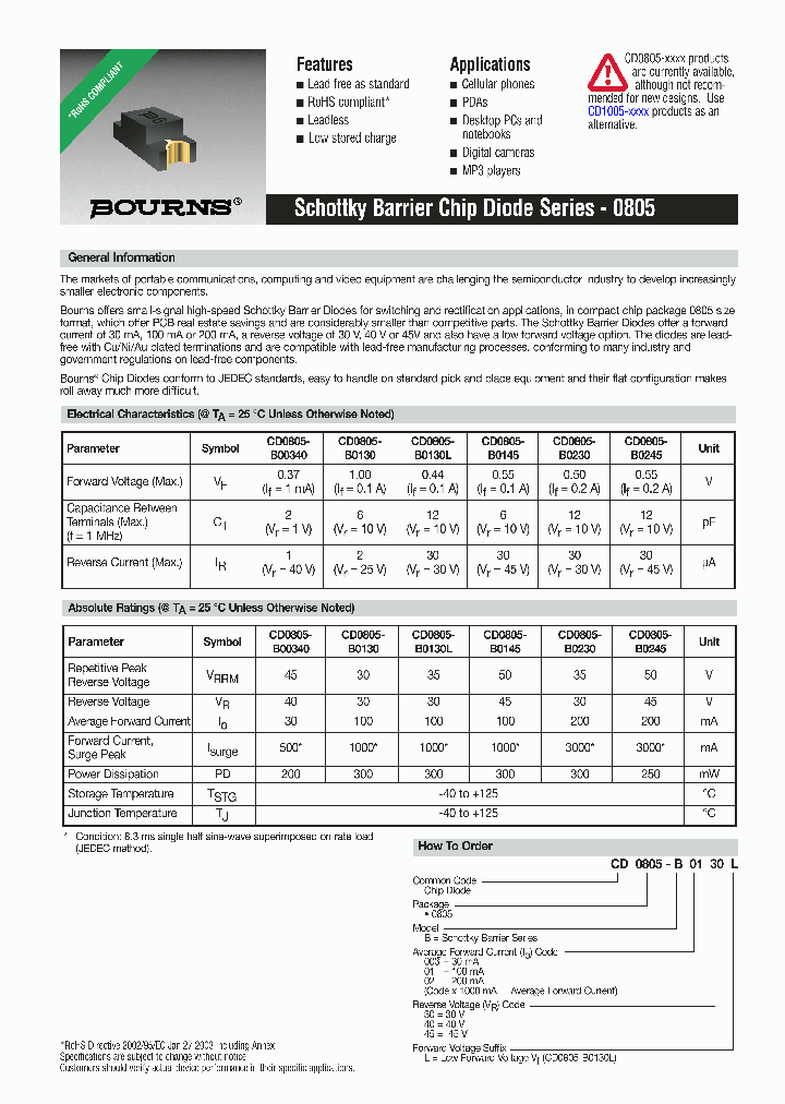 CD0805-B0130_614657.PDF Datasheet