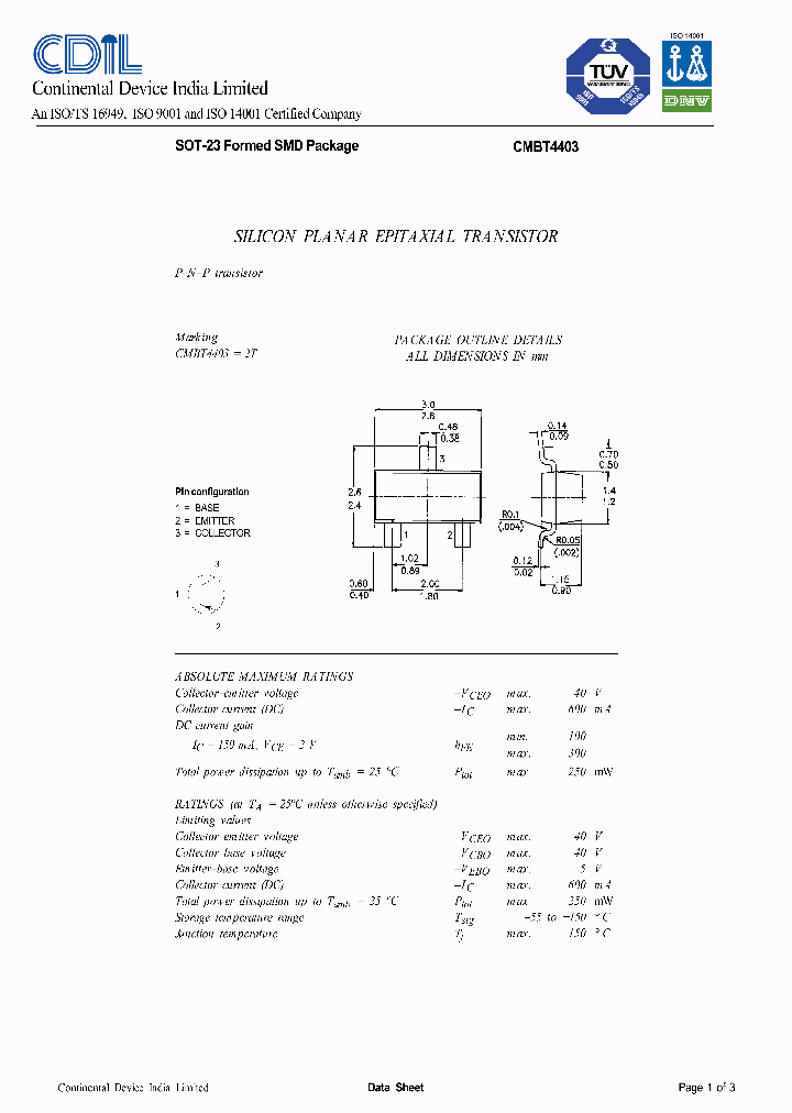 CMBT4403_633702.PDF Datasheet