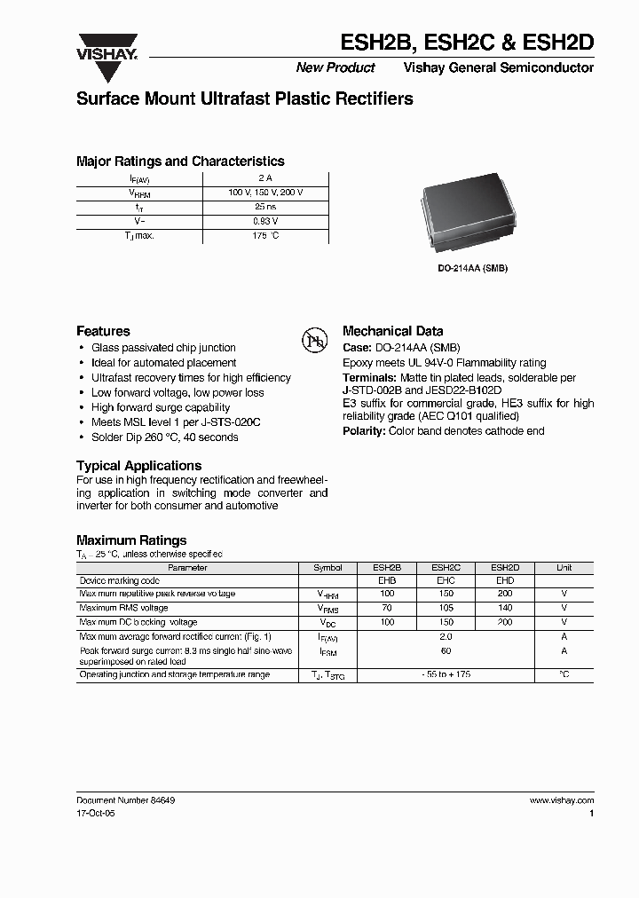 ESH2B_616277.PDF Datasheet