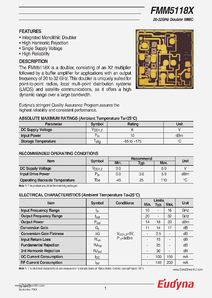 FMM5118X_611295.PDF Datasheet