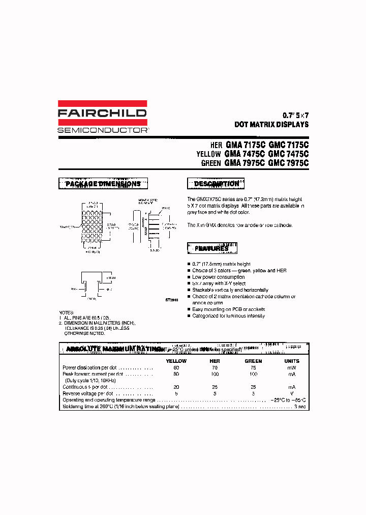 GMA7175C_783798.PDF Datasheet