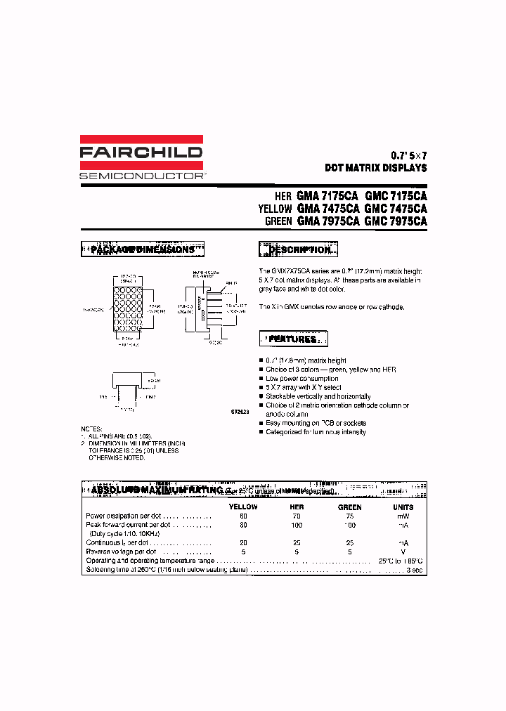 GMA7175CA_783800.PDF Datasheet