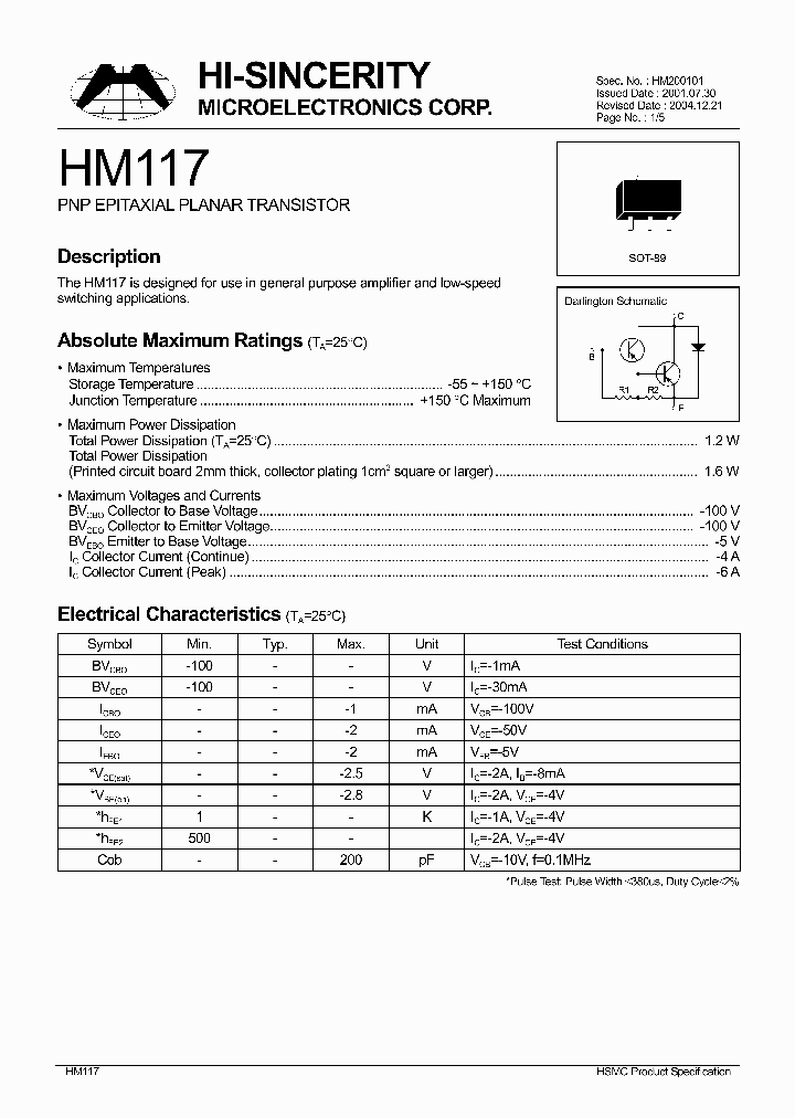 HM117_618573.PDF Datasheet