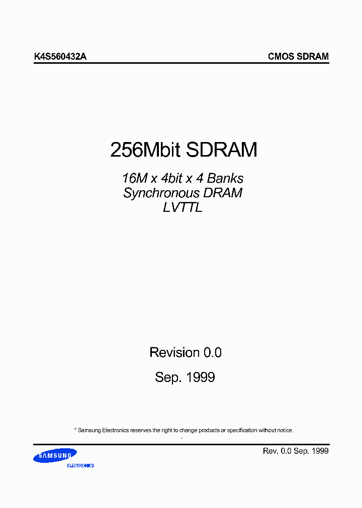 K4S560432A_565194.PDF Datasheet