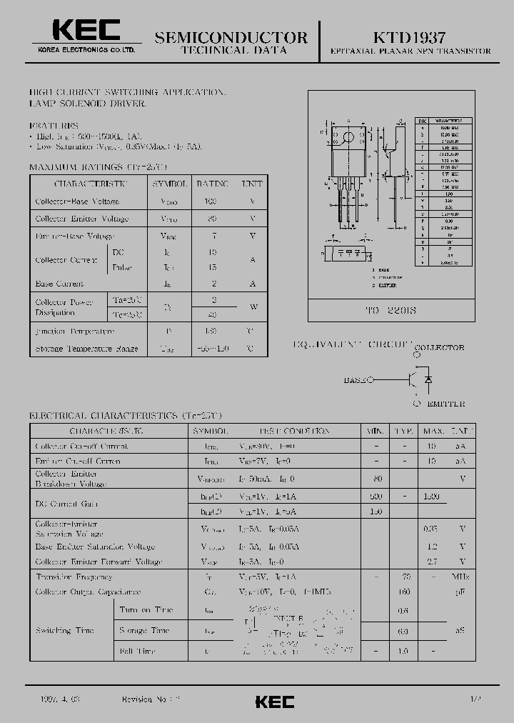 KTD1937_706351.PDF Datasheet